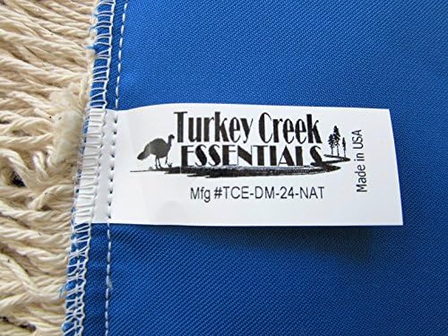 24" Industrial Strength Washable Cotton Dust Mop Refill, Replacement Head for Home & Commercial Use, Fits 24 Inch Frame, Cleans Hardwood, Laminate, Concrete, or Other Floor Systems (24") - Image 5
