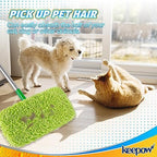 KEEPOW Reusable Microfiber Mop Pads Compatible with Swiffer Sweeper, 2 Pack - Image 4