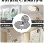 Storystore Ceiling Fan Cleaner Duster with Extension Pole - Image 6