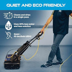 Powr-Flite Multiwash 18 inch Electric Floor Scrubber Machine with Brushes, Commercial Floor Scrubber for Carpet, Tile, VCT, Laminate, Grout, Sports Floor, Concrete and more, PFMW18 - Image 5