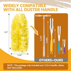 40 Pack Duster Refills Kit Disposable for Swiffer Duster Handle - Image 3