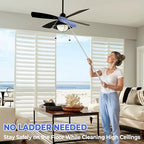 Duster Extended Handle & Long Duster, Compatible with Swiffer, 65.7" - Image 2