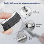 Koxuky Crevice Cleaning Brush, Hard Bristle Small Cleaning Brushes, Grout Cleaner Brush, Toilet Brush, Scrub Brush for Shower Tile, Skinny Gap Cleaning Tools for Household Use, Bathroom, Kitchen (3) - Image 3