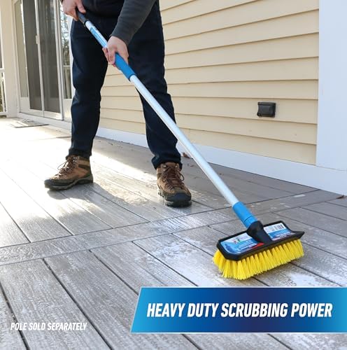 Unger Hydropower Lock-On 10" Bi-Level Scrub Brush - Image 2