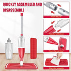 Spray Mops for Floor Cleaning: Microfiber Wet Dust Mop Hardwood Floor Mop - Image 4