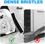 Crevice Cleaning Brush 9-Pack - Heavy Duty Hard Bristle Gap Brush for Deep Cleaning - Ultra-Thin Window Track Cleaning Tool for Shower Grout - Image 7