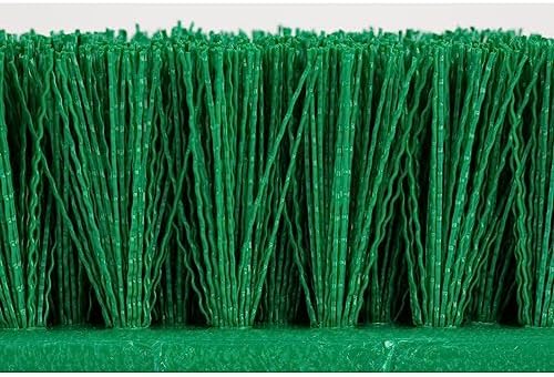 SPARTA Multi-Level Tile Scrub Brush 12" Wide Brush Head, Heavy-Duty Tile Cleaning Brush with End Bristles for Commercial Tiles, Tubs and Floor, Plastic, 12 Inches, Green - Image 4