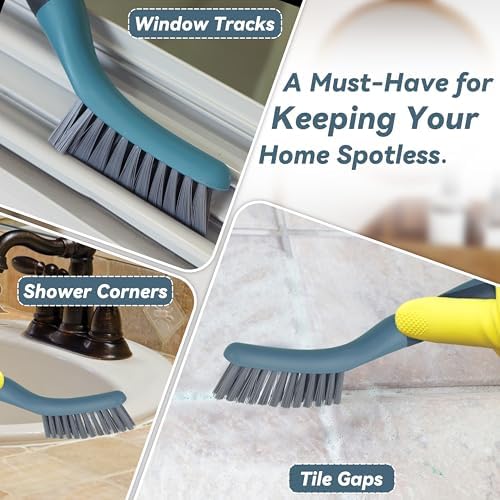2 Pack Grout Scrub Brush with Stiff Bristles - Image 7