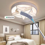Flat Duster for Under Appliances,Retractable Gap Dust Cleaning Artifact,Bendable Microfiber Duster,Flat Duster with Extension Pole,Under Fridge Cleaning Tool (1 Set+2 Replacement Head) - Image 5