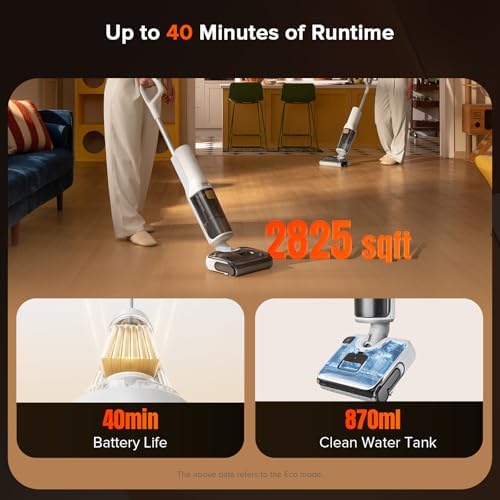 roborock F25 GT Set Cordless Wet Dry Vacuum Cleaner and Mop with 2 Brushes - Image 7