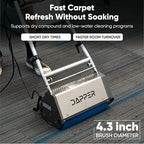 18" Counter-Rotating Brush (CRB) Commercial Carpet & Hard Floor Cleaning Machine – 450 RPM, Quiet 53 dBA, Heavy-Duty 53 lb Scrubber – Ideal for Gyms, Retail & Mid-Size Facilities - Image 5
