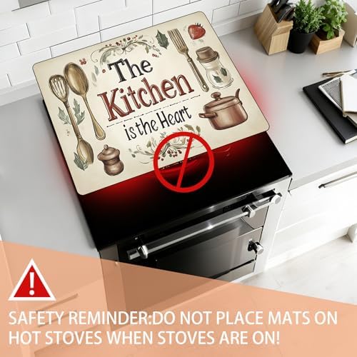28"x20" Anti-Slip Electric Stove Top Cover - Image 6