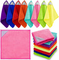 Magnetic Microfiber Cleaning Cloth, Multiple Colors, 12 x 12 Inch, 8 Pcs by Gersoniel