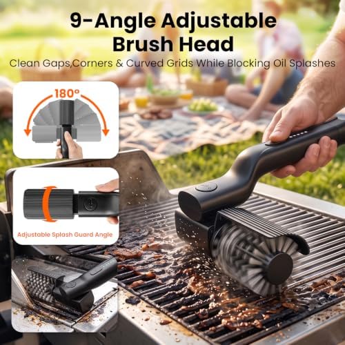 Electric Grill Brush for Outdoor Backyard Grilling - Image 3