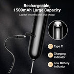 InstaWhisk Milk Frother with Variable Speed, Rechargeable Coffee Frother Wand with Detachable Double Whisk, Drink Mixer Handheld Electric Stirrer for Latte, Cappuccino, Matcha, Almond Milk, Protein - Image 3