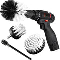 Drill Brush Attachment Kit, 3-Piece Cleaning Set for Bathtubs, Showers, Tiles, Carpets, and More by OYGLYGDrillBrushAttachmentSet%EF%BC%8CElectricMulti-PurposeScrubber