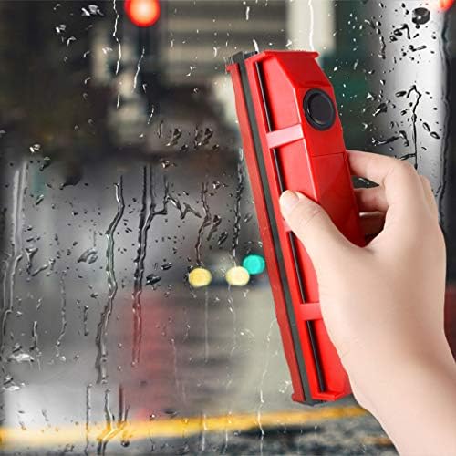 Window Glass Wiper Double-Sided Squeegee Gadget Household Window Washing Brush Washer - Image 3