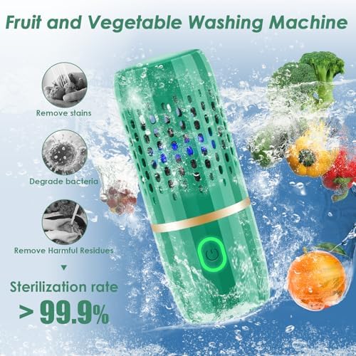 Cudinham Fruit and Vegetable Purifier Cleaner Washing Machine Capsule Shape - Image 2