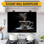 NYZE Stove Top Cover for Electric/Glass Stove, Flat Top Cooktop Protector, Electric Cooktop Cover, Extra Counter Space for Kitchen (Coffee) - Image 3