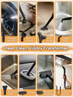 Handheld Steam Cleaner, 10S Fast Heat, Dual Power Modes & Self-Clean - Image 5