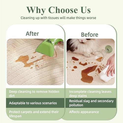 2-Pack Tough Stain Brush Tool Replacement Part for Bissell Little-Green Upright & Portable Carpet Cleaner, Compatible with 1400B, 1425, 1400, 1400W Models & More - Image 5