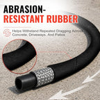 YAMATIC Pressure Washer Hose 50 FT, Steel-Wire Braided, 4000 PSI - Image 6