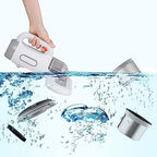 Portable Bed Vacuum Cleaner Cordless Rechargeable Professional Mattress Vacuum Cleaner Powerful Suction Handheld Deep Cleaner for Bed Sheet Carpet Fabric Sofa Vacuum Cleaning with Charging Dock - Image 4