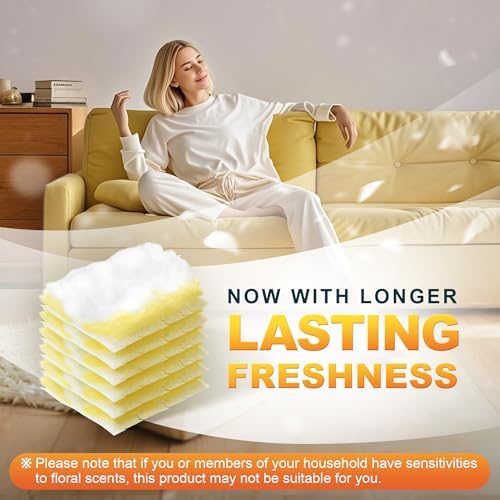 JOYMOOP Disposable Duster for Cleaning, with 1 Handles & 48 Ct Yellow Heavy Duty Refills for Swiffer Feather Duster, Household Cleaning Tool for Electronics, Dusting Furniture, Blinds - Image 5