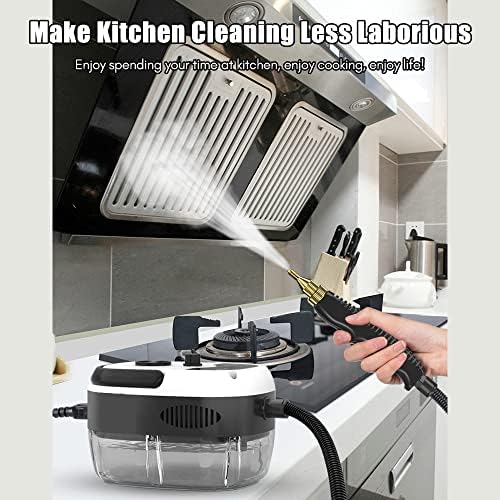 Portable Handheld Steam Cleaner,Pressurized Steam Cleaning Machine(White) - Image 2