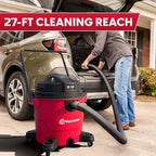 Vacmaster VJH1612PF 1101 16 Gal 6.5 Peak HP† Heavy-Duty Wet/Dry Vac Red - Image 5