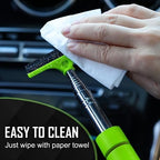 Side Mirror Squeegee, 2 PCS Car Mirror Squeegee, Retractable Car Rearview Mirror Wiper for All Vehicles, Universal Automotive Accessories - Image 6