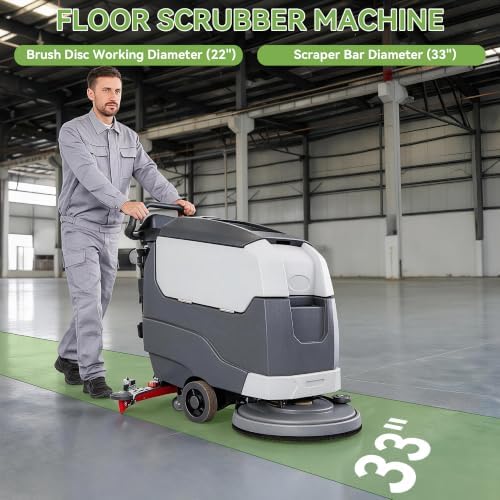 X4 Walk-Behind Commercial Floor Scrubber|32300 Sq Ft/H - Image 3