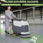 X4 Walk-Behind Commercial Floor Scrubber|32300 Sq Ft/H - Image 3