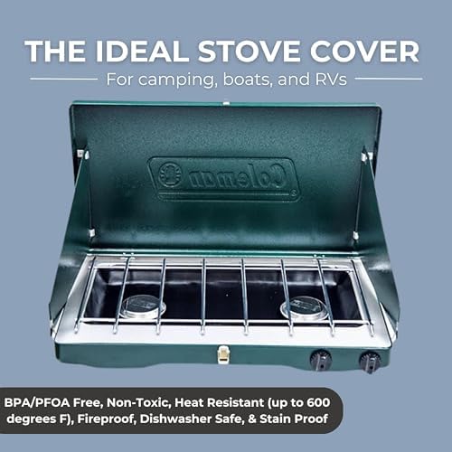 Stove Wrap SWMP200K Stove Cover/Protector & Oven Liner for RV/Camping/Boat Stoves – DIY Universal Cut to Fit - Heat Resistant/Non Stick/Non Flammable/Washable/Reusable/Long Lasting - Image 2