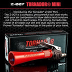 Tornador Z-007 Mini | Compact High-Pressure Car Cleaning Tool | Ergonomic Design Speeds Up Interior Detailing | Works with Air Compressor | Powerful & Portable - Image 4