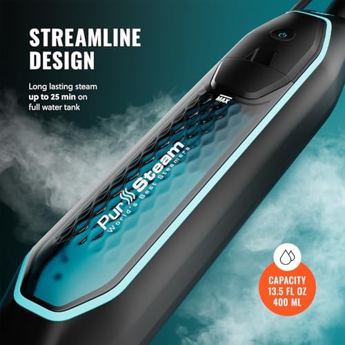 PurSteam ScrubMaster Steam Mop with Dual Scrubbing Head and LED Lights - Image 4