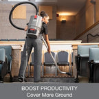 Sanitaire Transport Corded Backpack Vacuum, SC570A - Image 2
