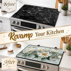 Stove Top Cover,28.5"L x 20.17"W,Heat Resistant Cooktop Protector Mat - Image 4
