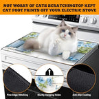 Stove Top Covers for Electric Stove: 30''×21'' Stove Mat Protective Cooktop Cover Expands Counter Area, Kitchen (Butterfly) - Image 4