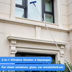 wlich 26ft Telescoping Dusting Kit, Aluminum 5-20ft Fan & Window Cleaner Set, Versatile Dusting Set with 5 Replaceable Heads for Cleaning Fans, Windows, and Hard-to-reach Areas Outdoors Without Ladder - Image 5