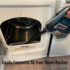 Flexible Long Crevice Tool Compatible with Shark Rocket Vacuum Accessories and Attachments, Dryer Lint Trap Cleaning Tool, Auto Detailing and Vacuuming Hard to Reach Areas, Long Vacuum Attachment - Image 2