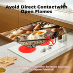 Stove Top Cover for Glass Electric Stove, 28.5"x 20.5" Heat Resistant Cooktop Protector Mat with Non-Slip Rubber Backing, Scratch Protection and Counter Space Mat - Image 3