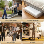 TAILI Mattress Vacuum Bag,Full/Queen Mattress Storage Bag for Memory Foam - Image 6