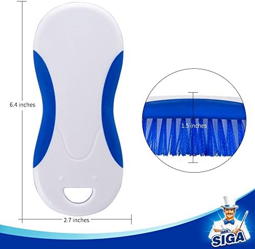 MR.SIGA Multi Purpose Heavy Duty Scrub Brush - Pack of 2 - Image 3
