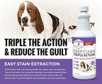 Stuart Pet Supply Co. Professional Strength Deep Clean (Gal.) 3X Carpet Cleaner Solution & Deodorizer, Concentrated Encapsulating Carpet Shampoo, Pet Odor & Dirty Carpet Cleaning Solution 128 fl oz. - Image 4