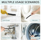 Crevice Cleaning Brush Set, Hard Bristle Gap Scrubber Tools for Bathroom Grout, Window Tracks & Shower Doors, Deep Cleaning Home Essentials & Practical Housewarming Gifts 12-Pack - Image 5