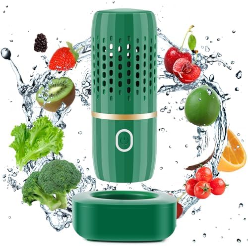 Cudinham Fruit and Vegetable Purifier Cleaner Washing Machine Capsule Shape by Cudinham