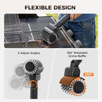 Electric Grill Brush, High Torque Rechargeable BBQ Grill Griddle Cleaner - Image 4