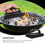 3pcs Grill Brush Scraper Heavy Duty Griddle Scrubber Scouring Pad Griddle Cleaning Brush for Charcoal Gas Grills Cast Iron Cookware Oven Grate Stovetop BBQ Cleaning - Image 5