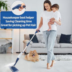 Wet Spray Mop for Floor Cleaning with 14 oz Bottle & 3 Microfiber Pads - Image 6